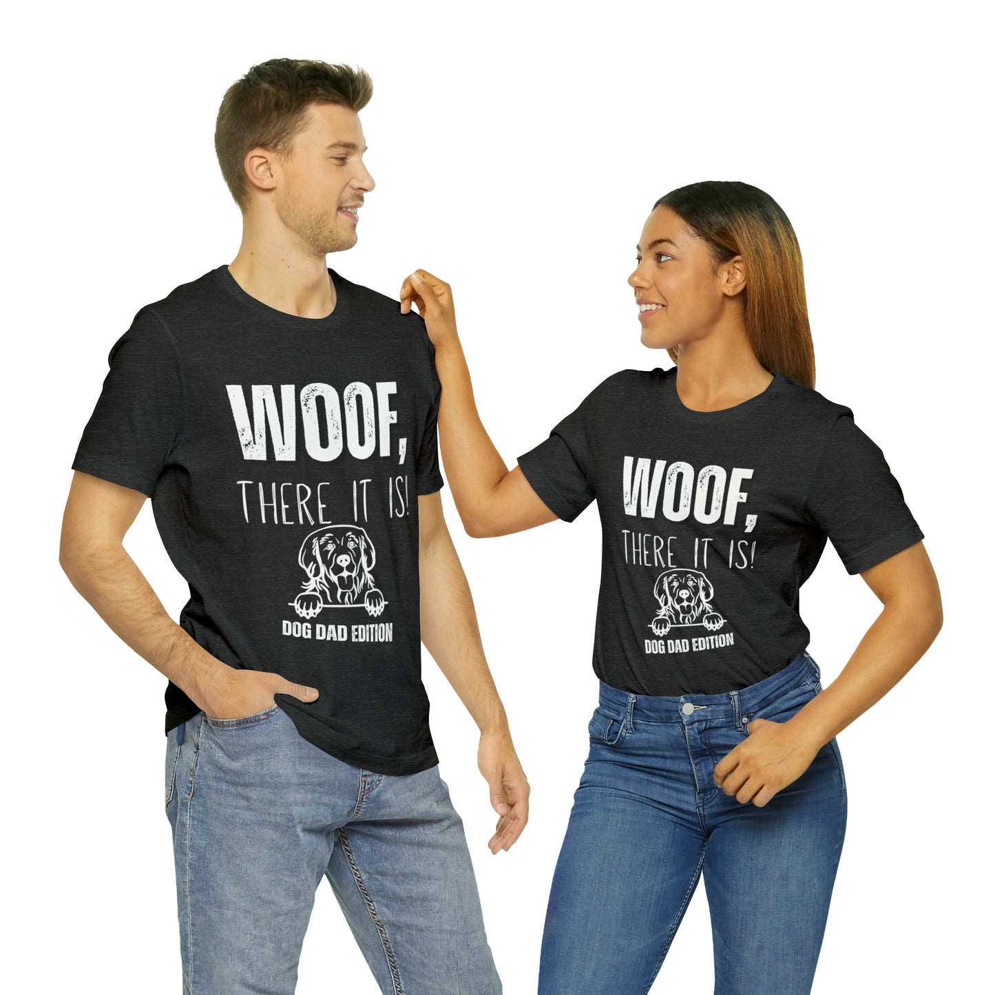 WOOF There it is! Jersey Short Sleeve Tee