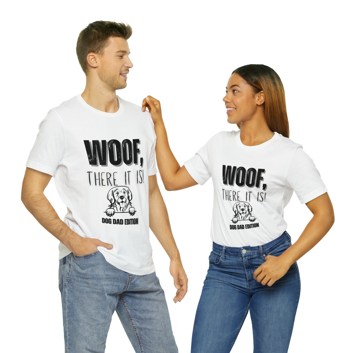 WOOF There it is! Jersey Short Sleeve Tee
