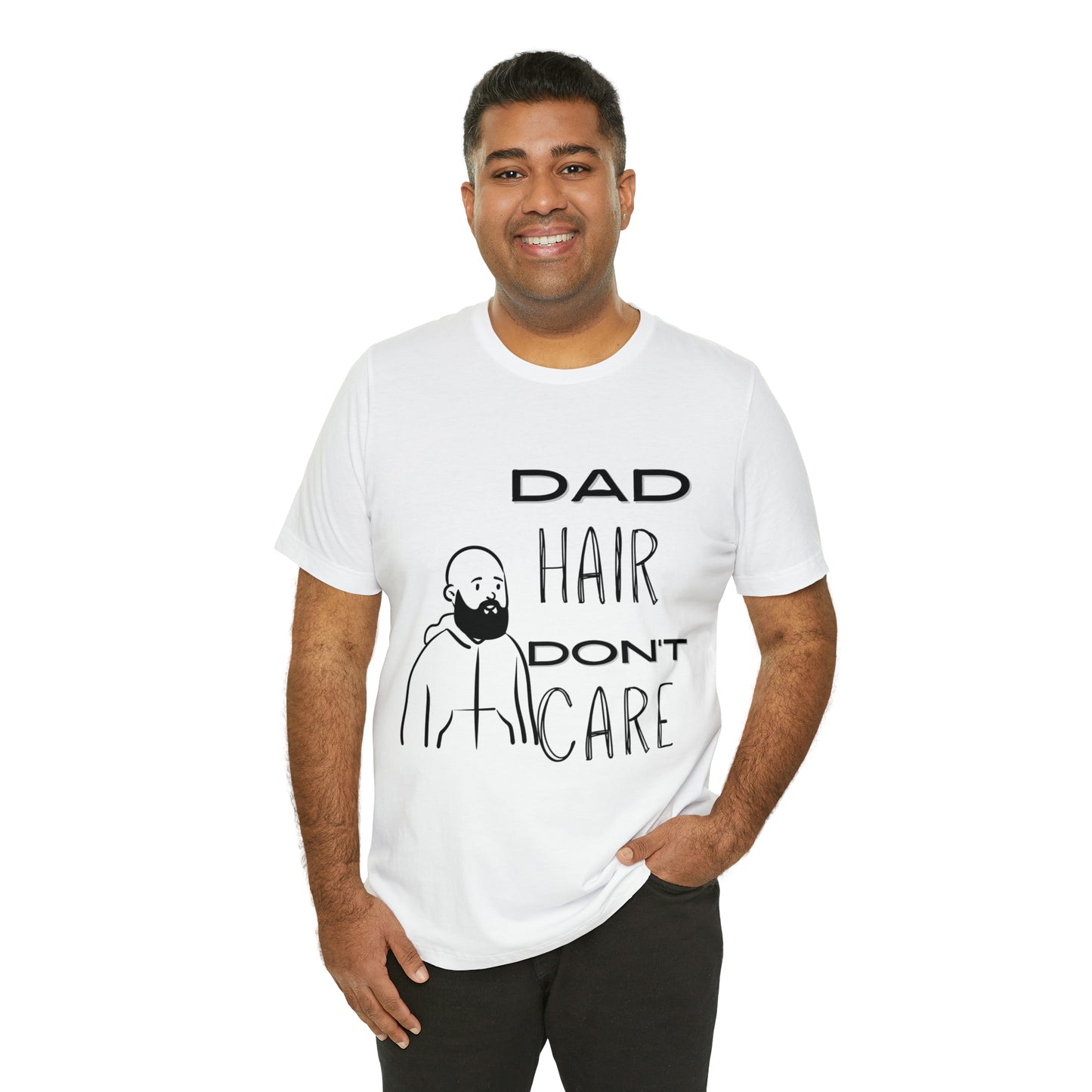 Dad Hair Jersey Short Sleeve Tee