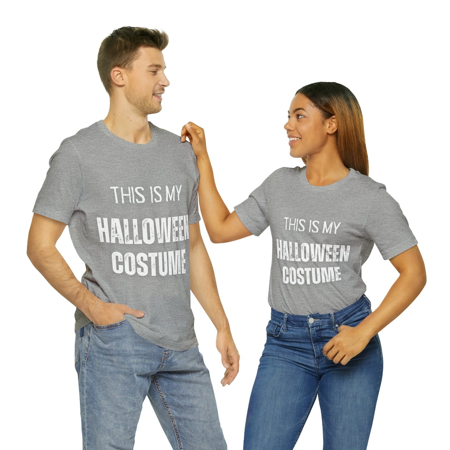 This is My Halloween Costume Jersey Short Sleeve Tee