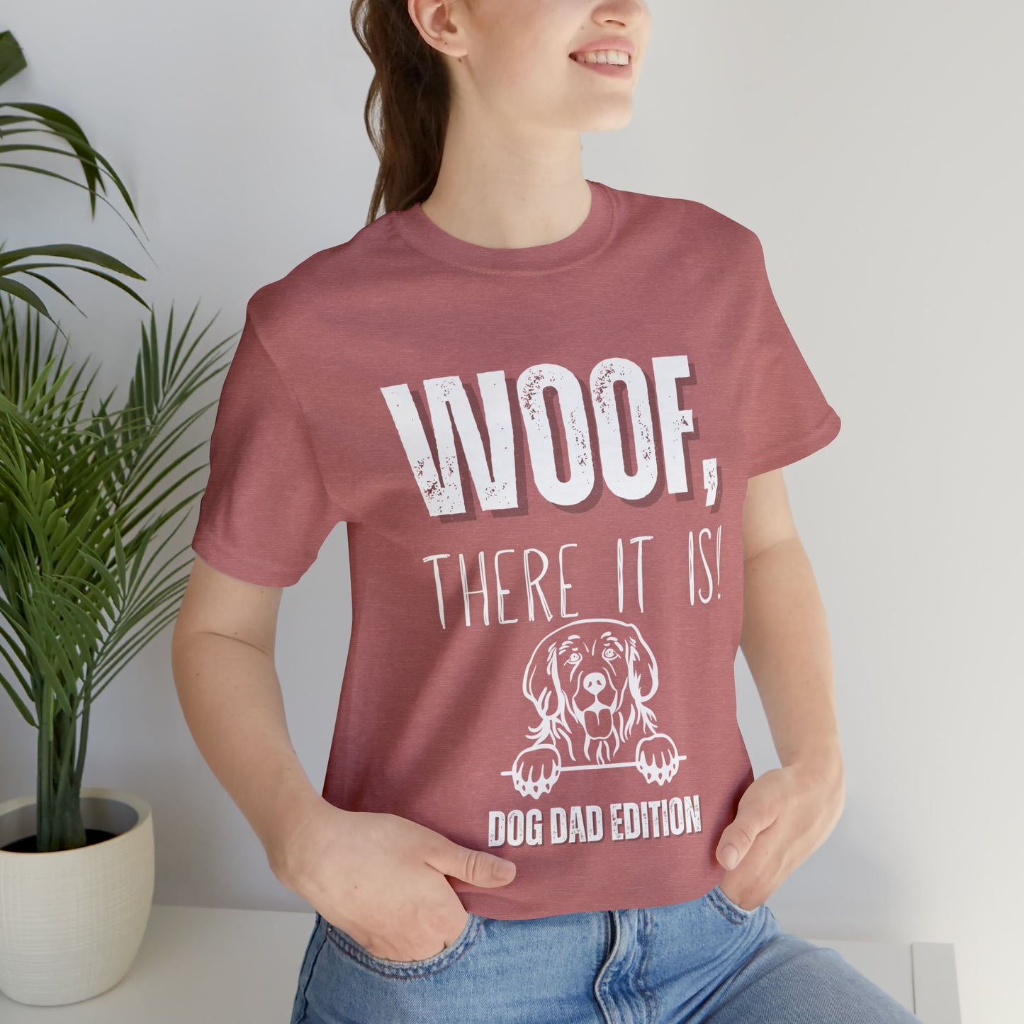 WOOF There it is! Jersey Short Sleeve Tee