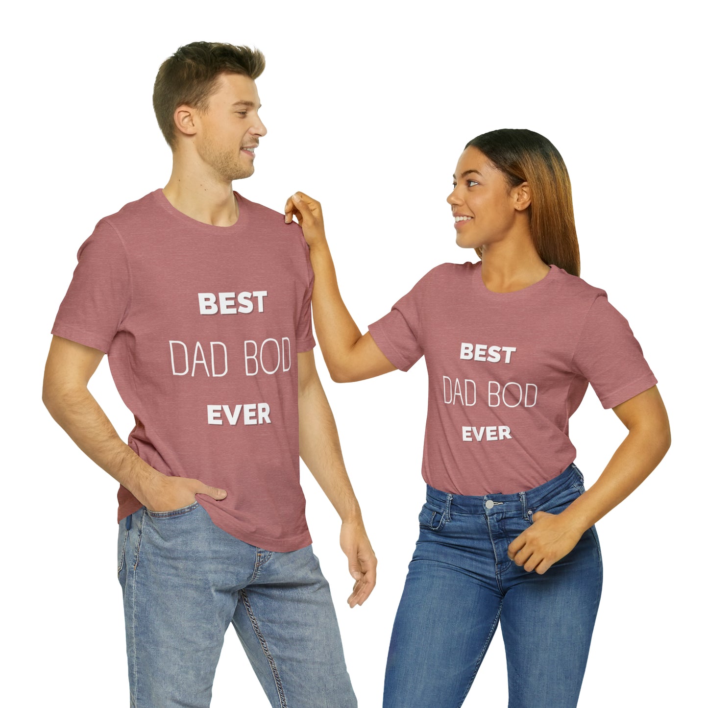 Best Dad Bod Ever Jersey Short Sleeve Tee