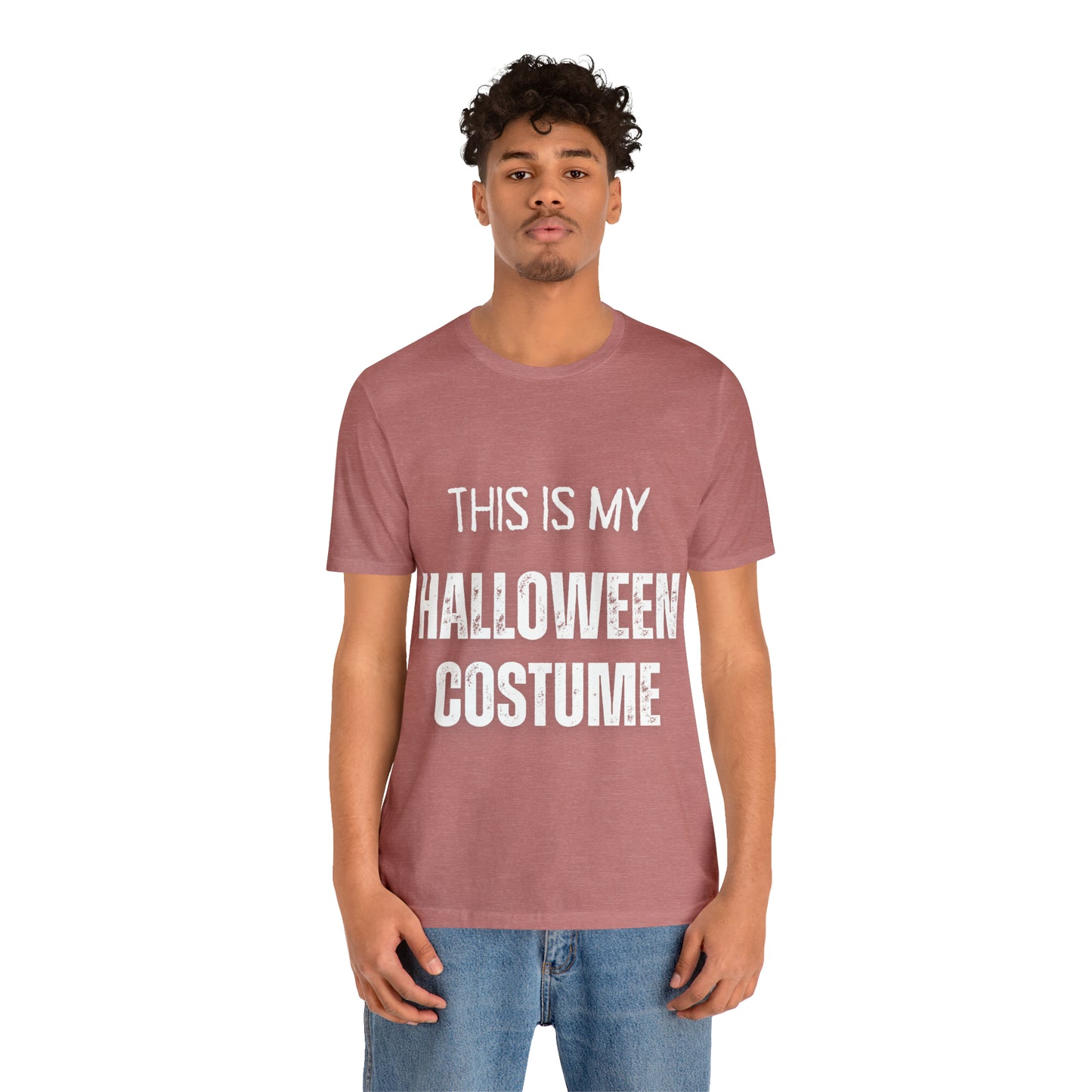 This is My Halloween Costume Jersey Short Sleeve Tee
