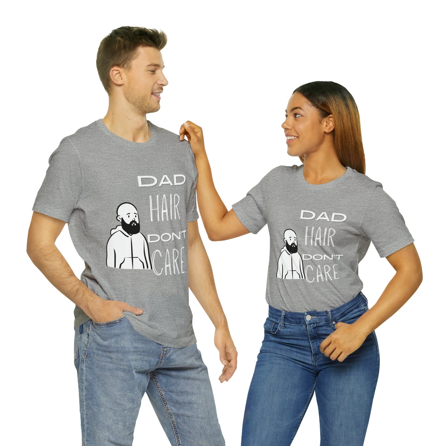 Dad Hair Jersey Short Sleeve Tee