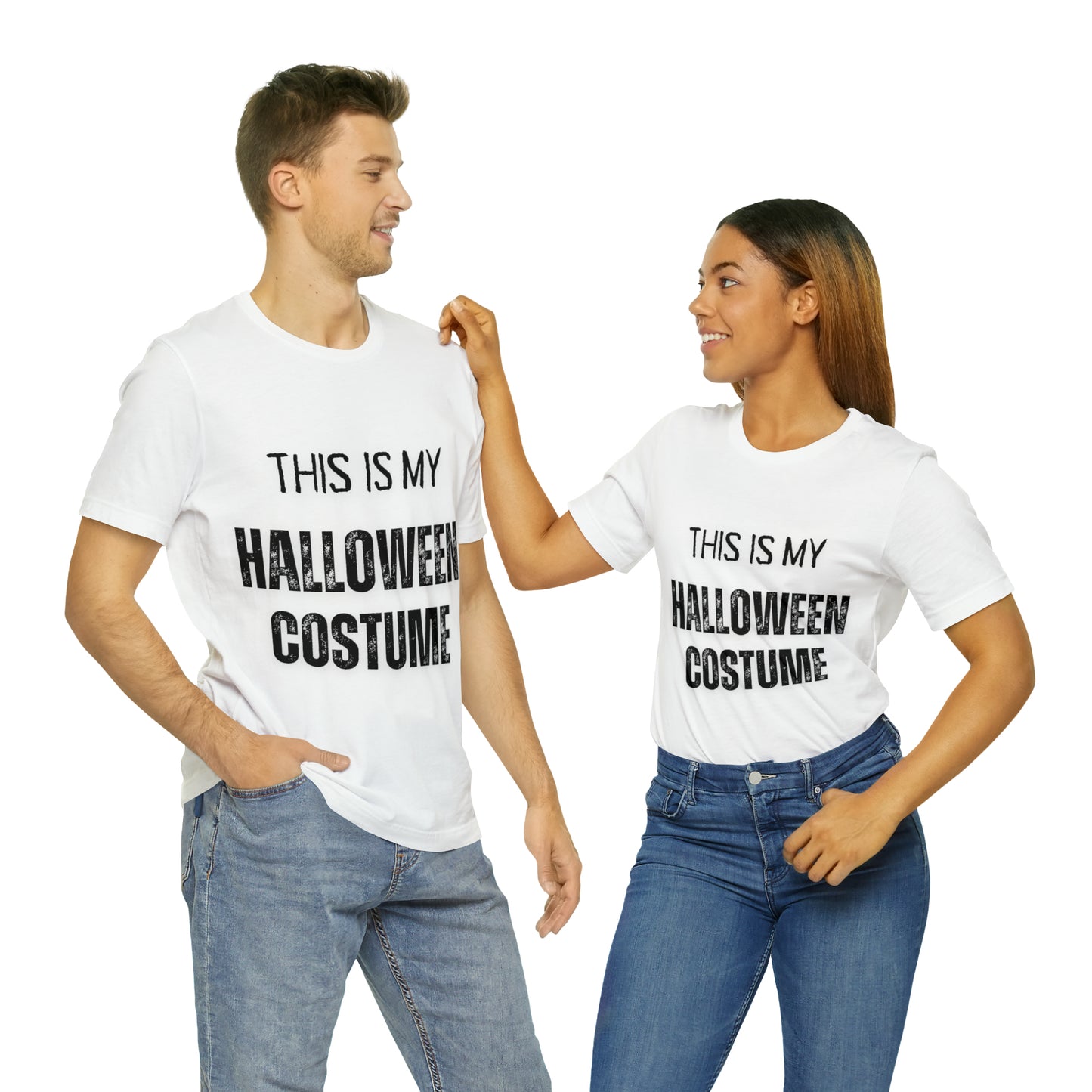This is My Halloween Costume Jersey Short Sleeve Tee