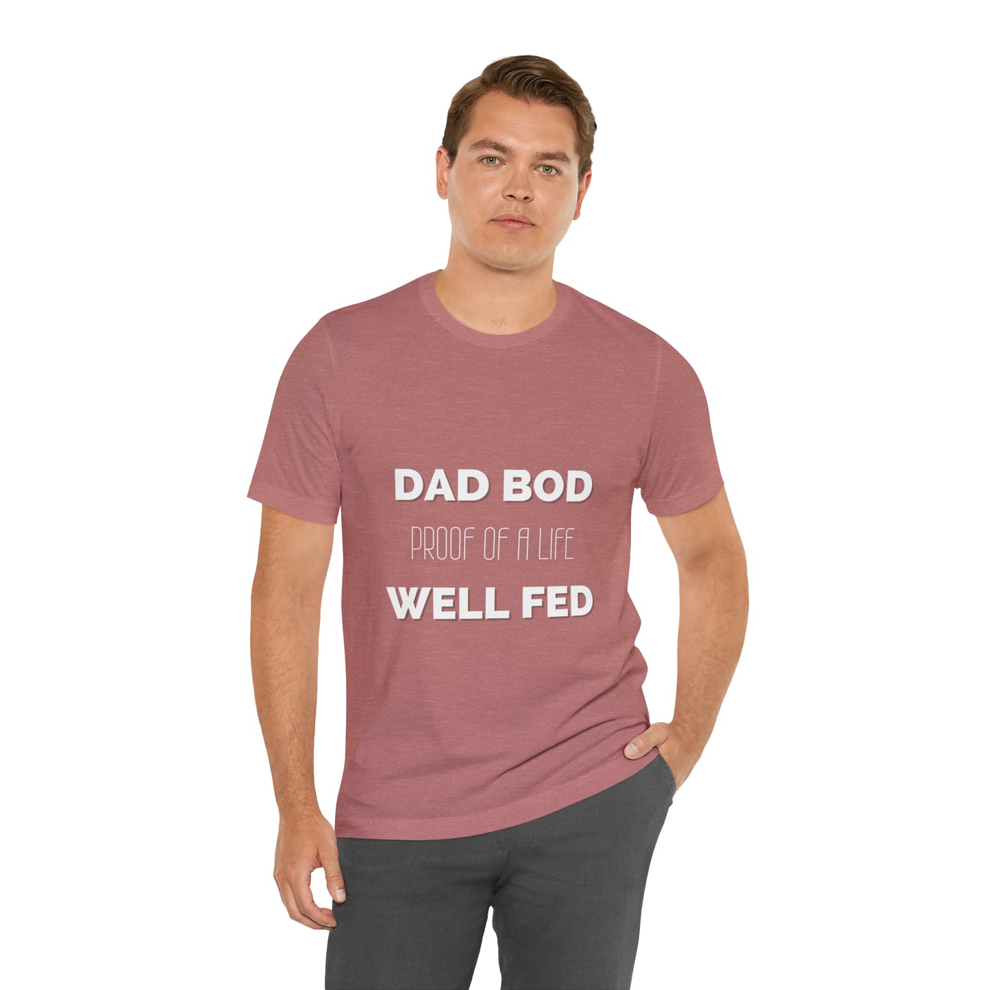 Dad Bod Jersey Short Sleeve Tee