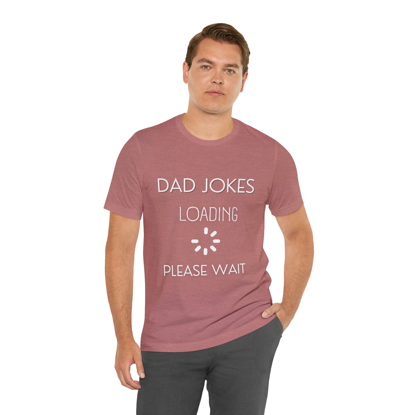 Dad Jokes Loading Jersey Short Sleeve Tee