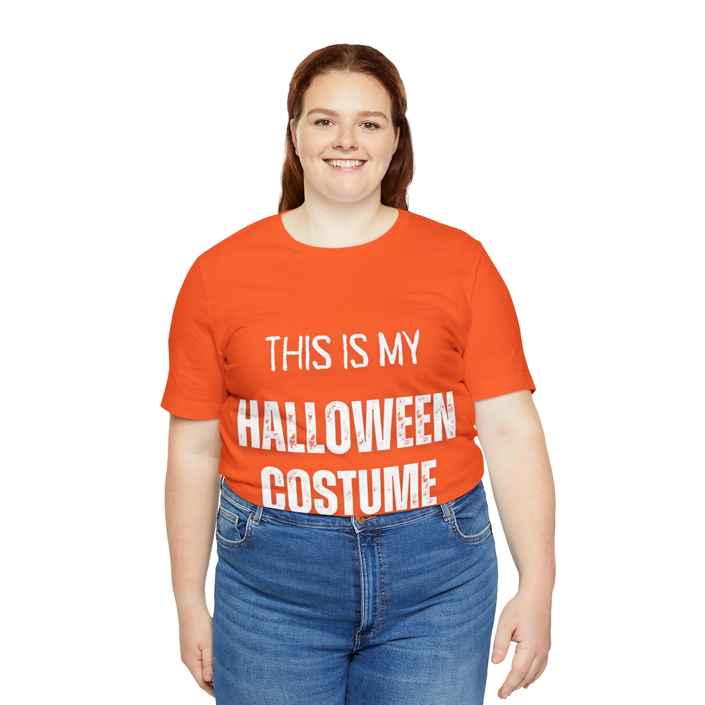 This is My Halloween Costume Jersey Short Sleeve Tee