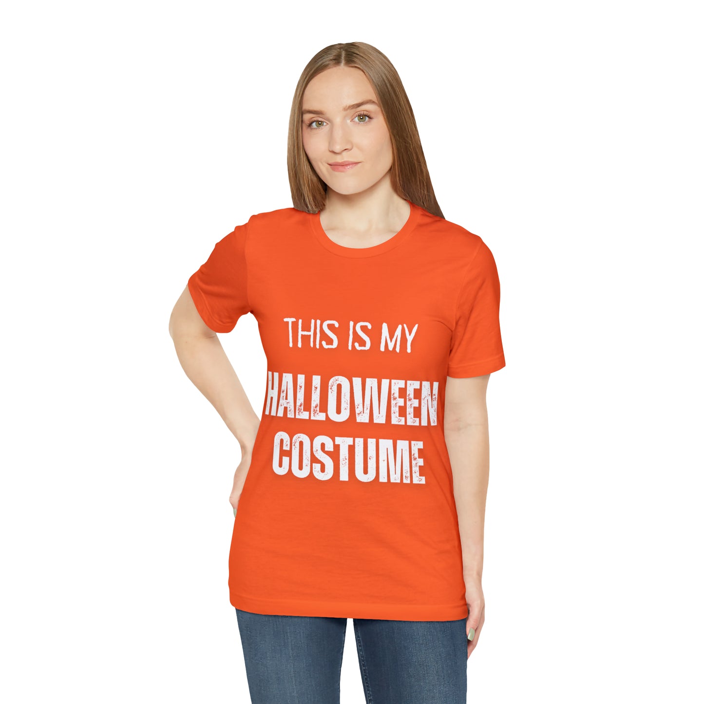 This is My Halloween Costume Jersey Short Sleeve Tee