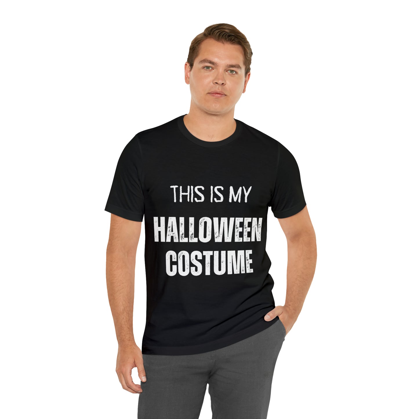 This is My Halloween Costume Jersey Short Sleeve Tee
