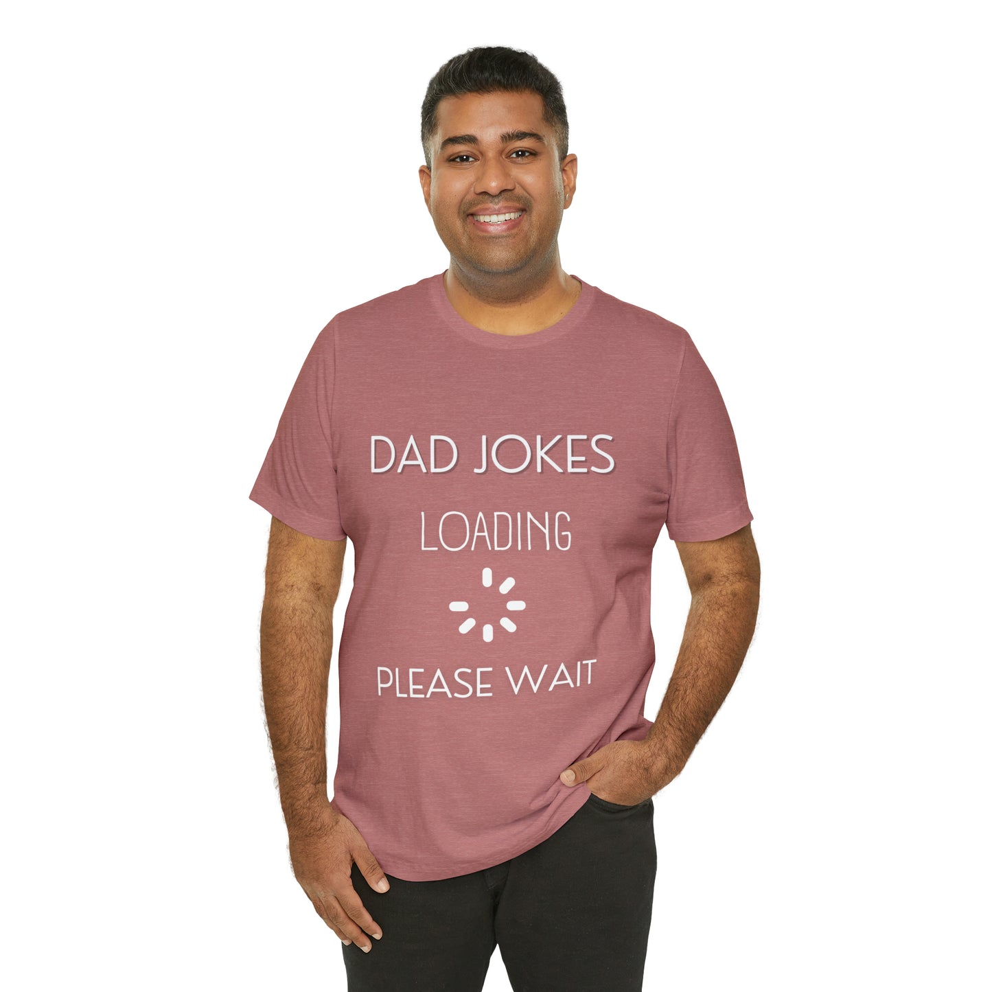 Dad Jokes Loading Jersey Short Sleeve Tee