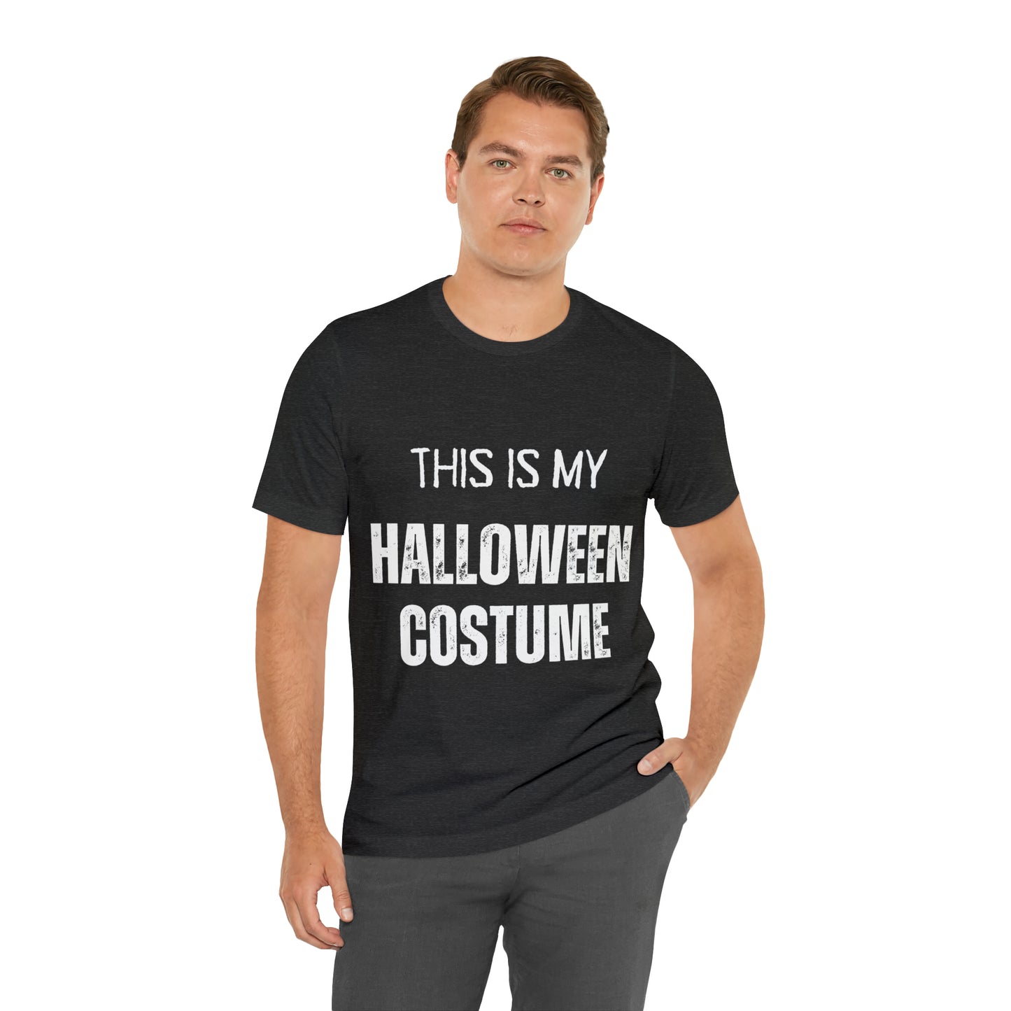 This is My Halloween Costume Jersey Short Sleeve Tee