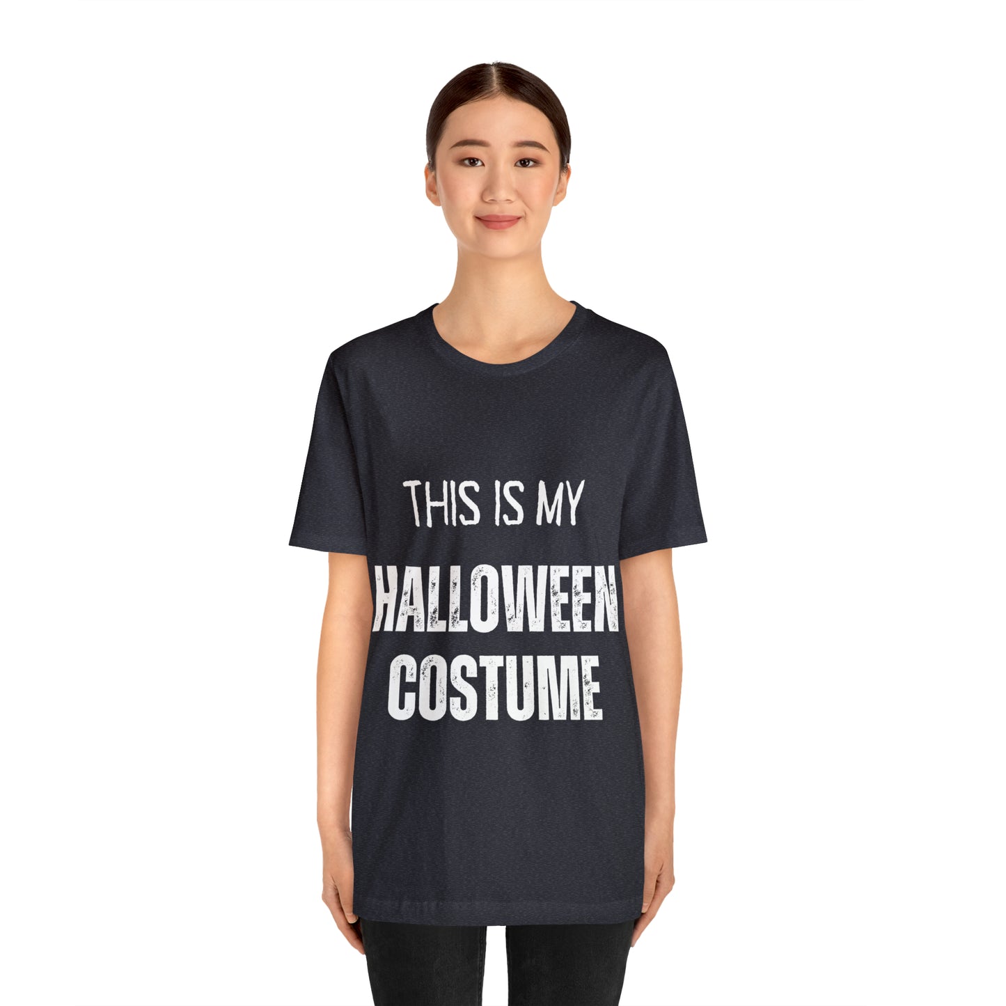 This is My Halloween Costume Jersey Short Sleeve Tee