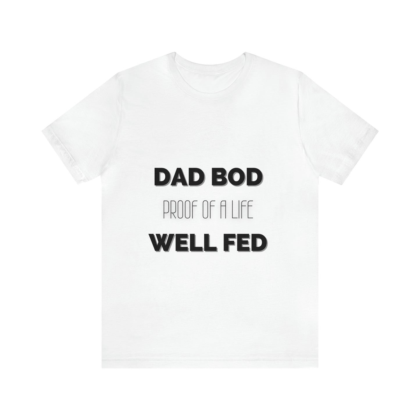 Dad Bod Jersey Short Sleeve Tee