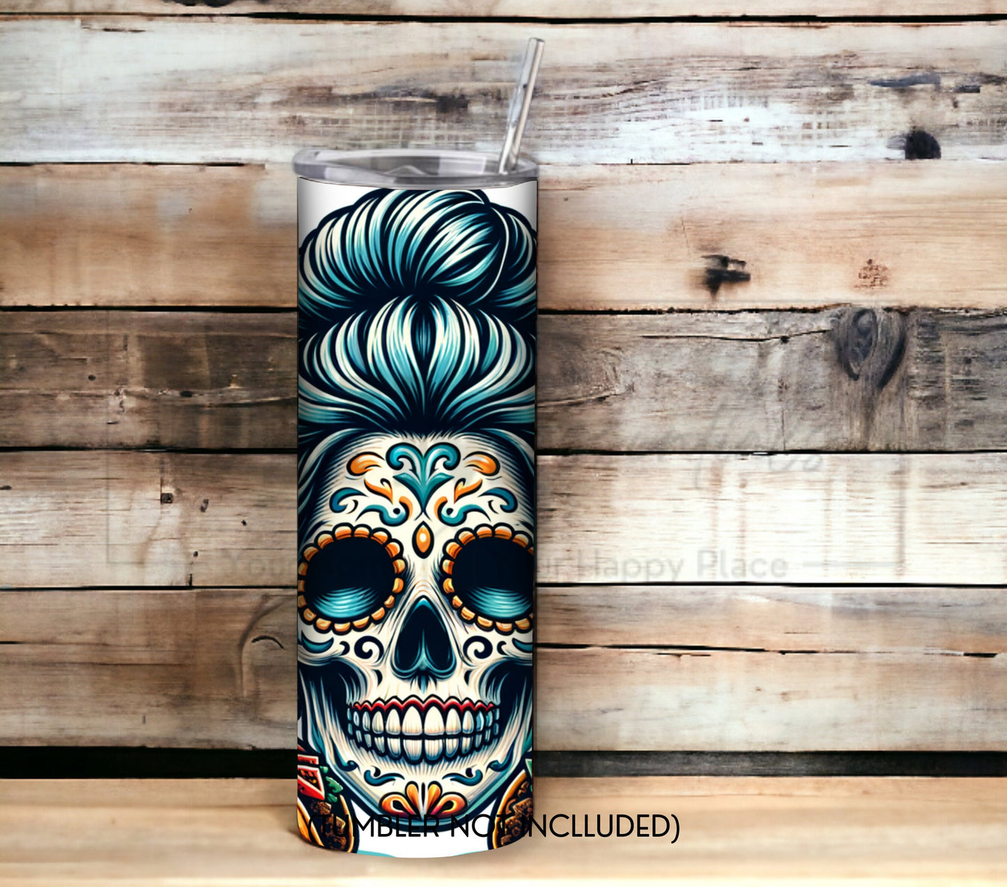 Tacos and Tequila Cinco De Mayo 20 oz Skinny Tumbler Sublimation Design - PNG Instant  - DIGITAL DOWNLOAD