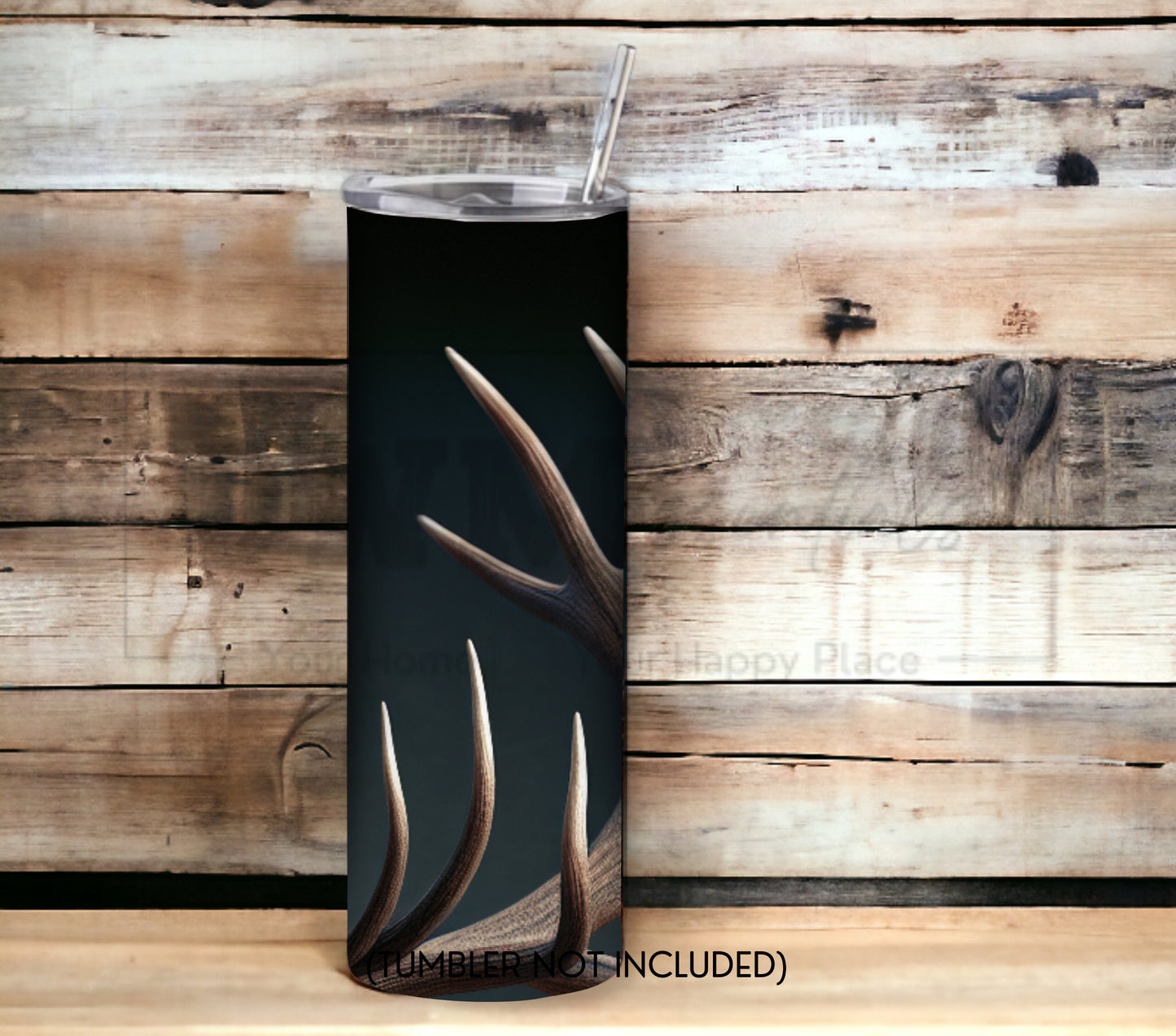 Deer 20 oz Skinny Tumbler Sublimation Design - PNG Instant  - DIGITAL DOWNLOAD