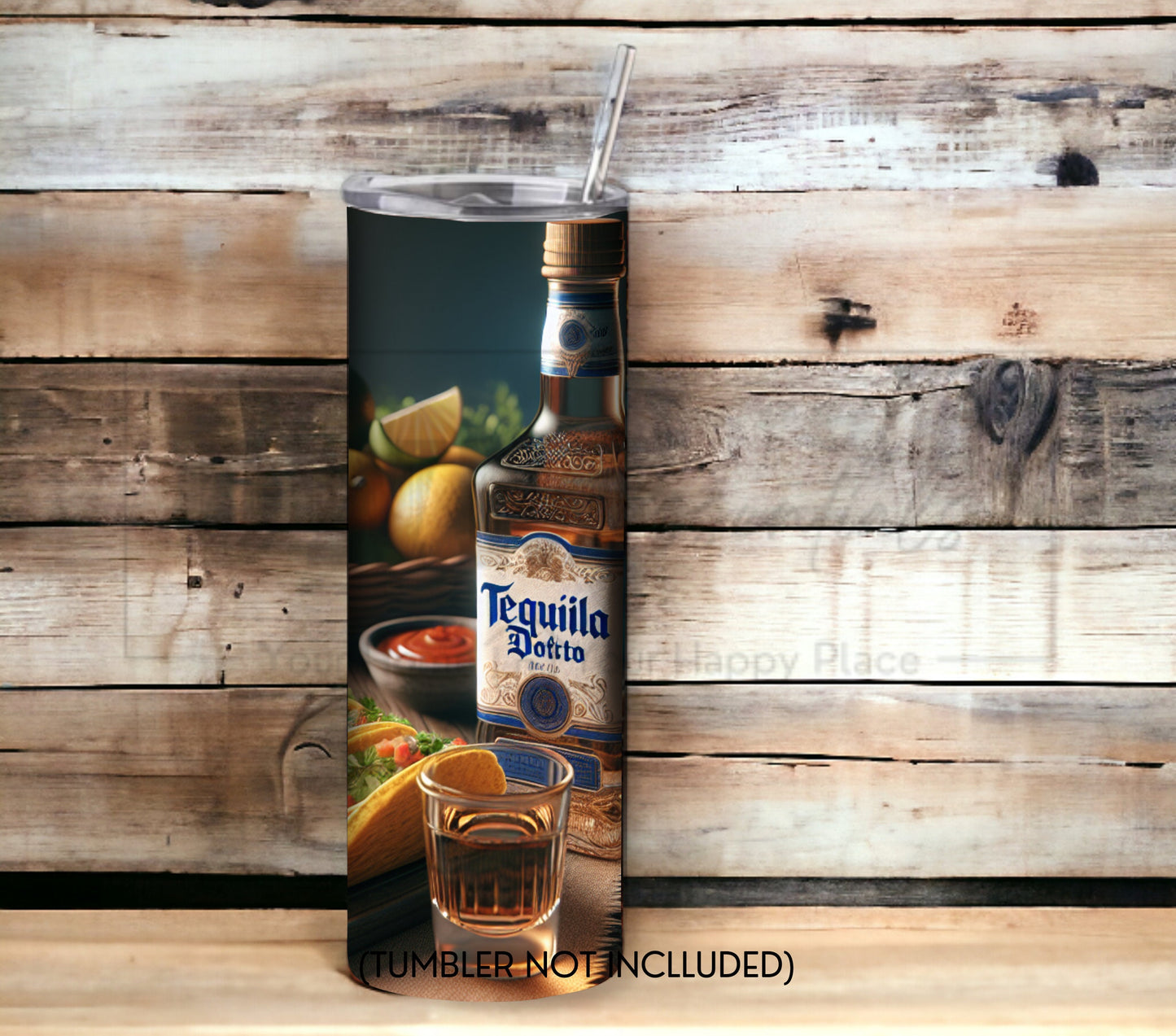 Tacos and Tequila Cinco De Mayo 20 oz Skinny Tumbler Sublimation Design - PNG Instant  - DIGITAL DOWNLOAD