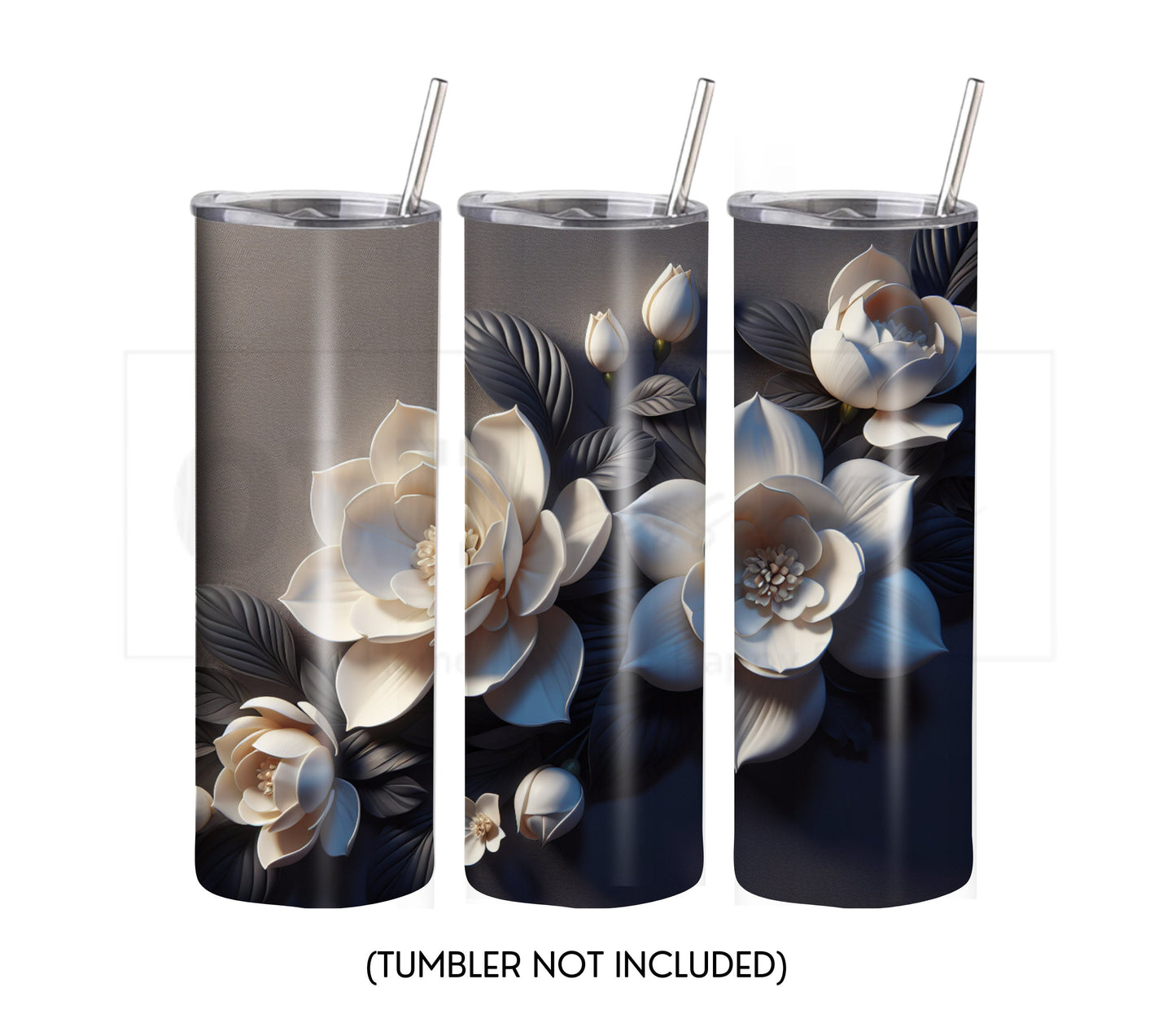 Sunflower 20 oz Skinny Tumbler Sublimation Design - PNG Instant  - DIGITAL DOWNLOAD