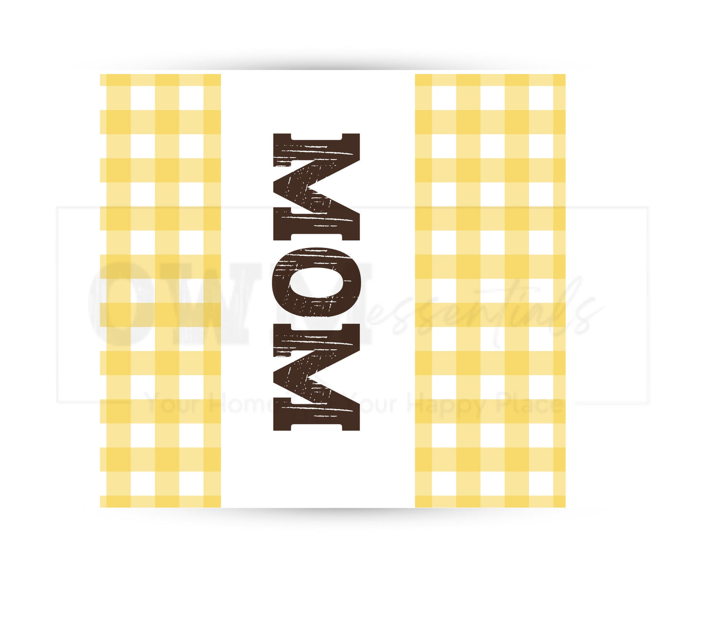 Plaid Mom 20 oz Skinny Tumbler Sublimation Design - PNG Instant  - DIGITAL DOWNLOAD