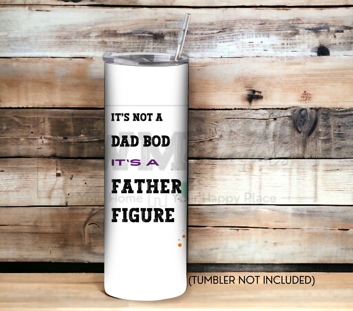 Dad Bod 20 oz Skinny Tumbler Sublimation Design - PNG Instant  - DIGITAL DOWNLOAD