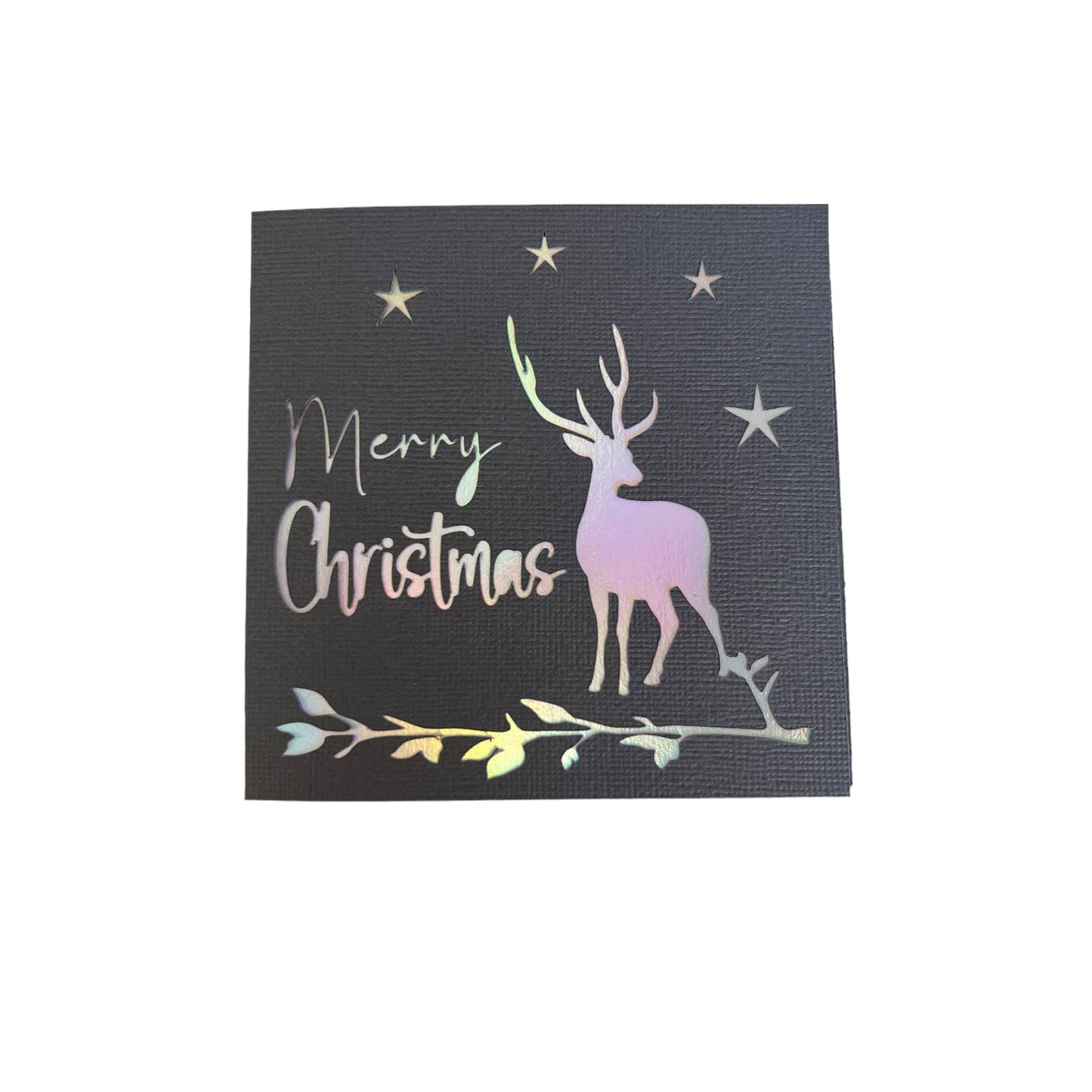 Merry Christmas Deer 4.75x4.75 Christmas Cards