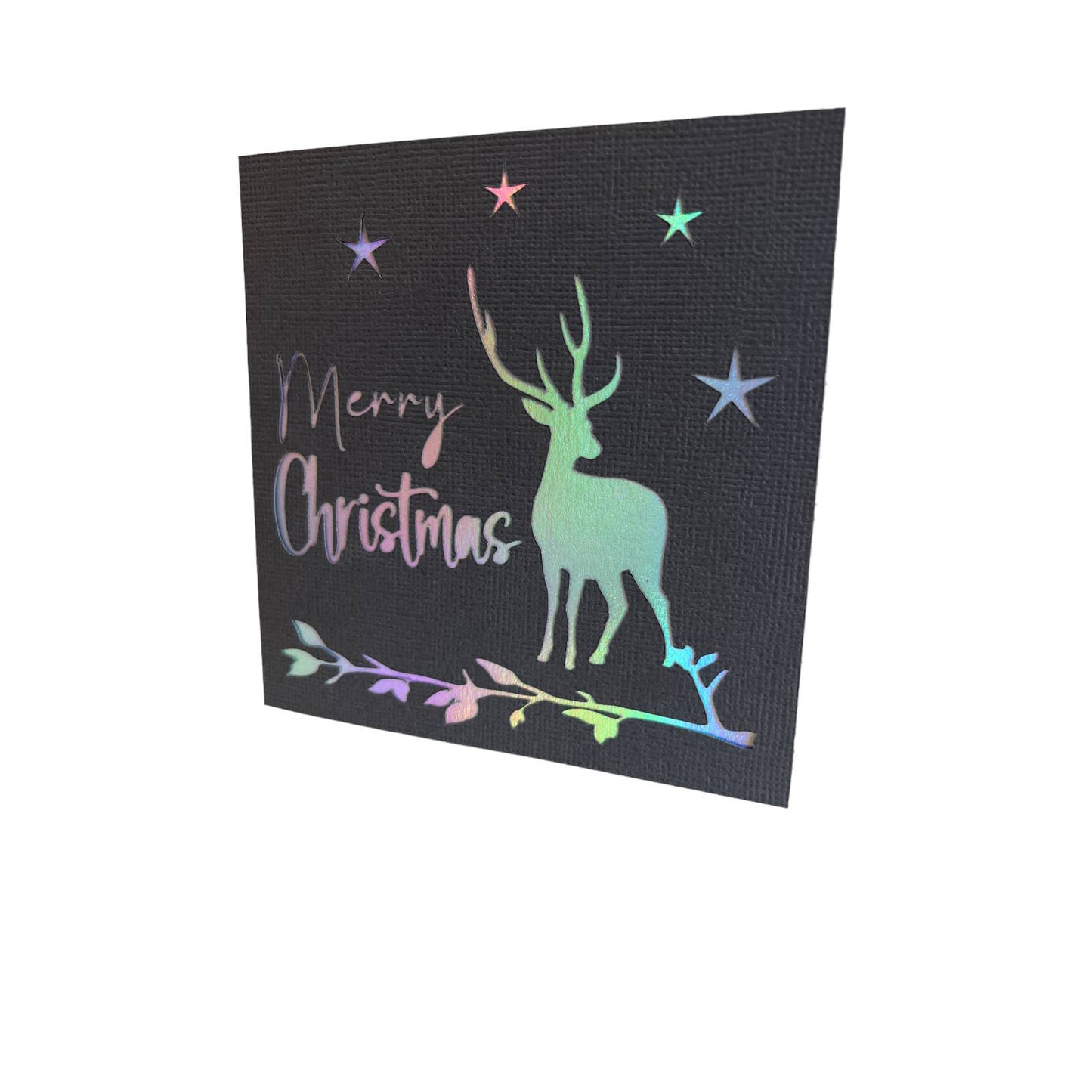 Merry Christmas Deer 4.75x4.75 Christmas Cards