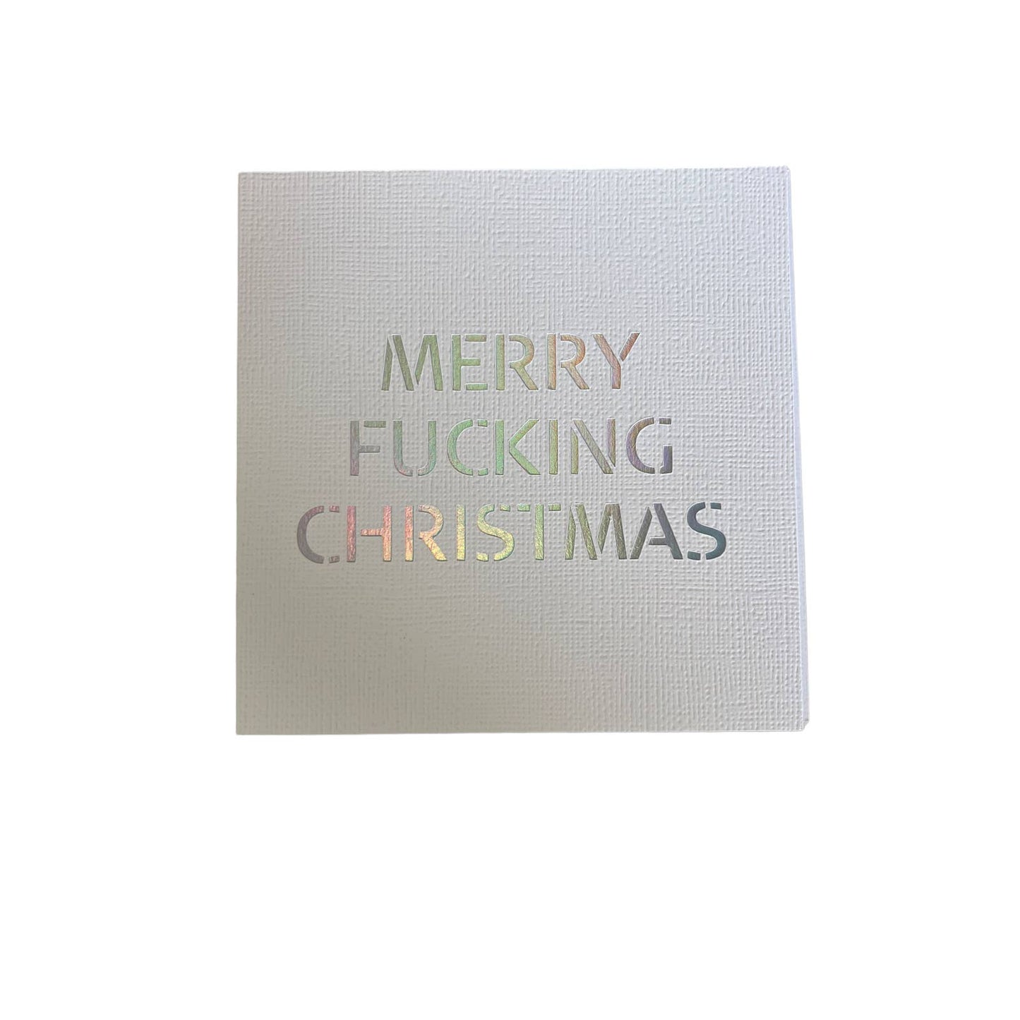 Merry Fucking Christmas 4.75x4.75 Christmas Cards
