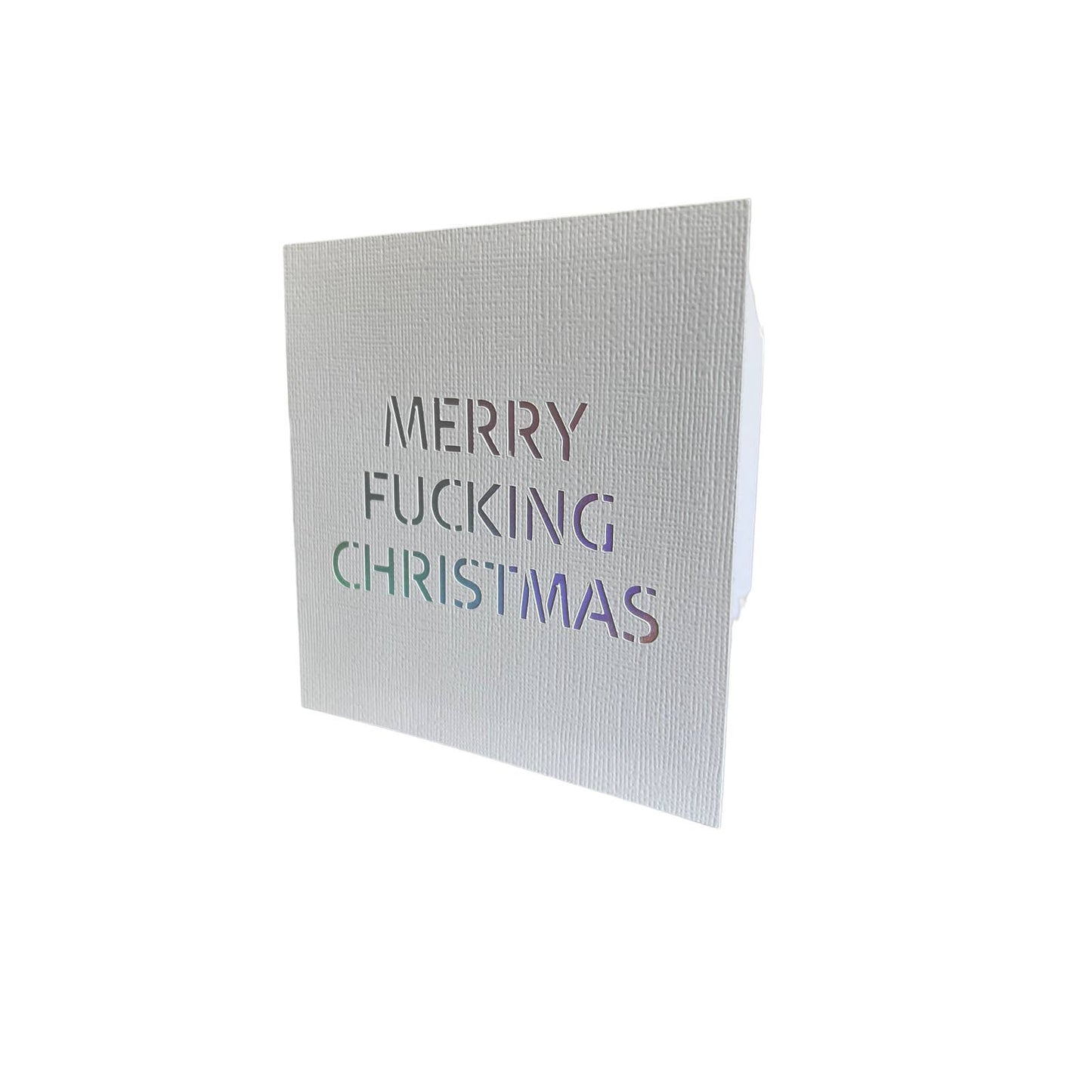 Merry Fucking Christmas 4.75x4.75 Christmas Cards