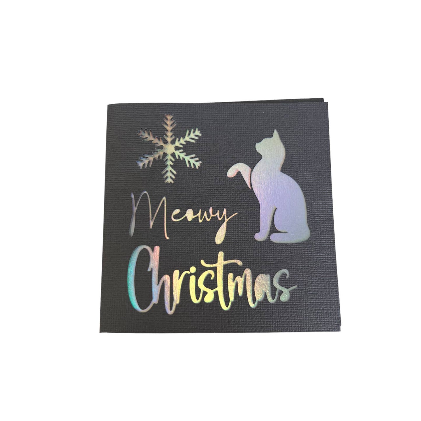 Meowy Christmas 4.75x4.75 Christmas Cards