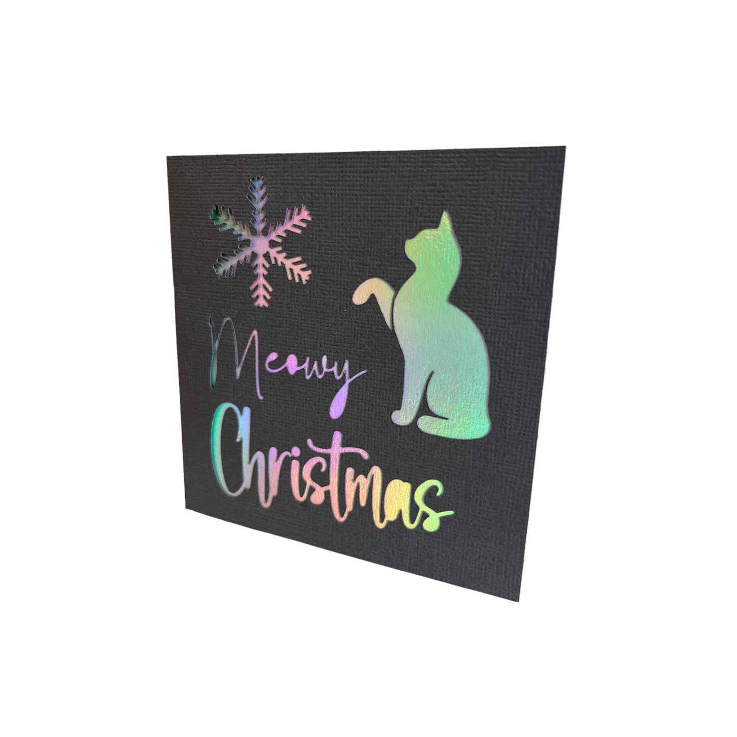 Meowy Christmas 4.75x4.75 Christmas Cards